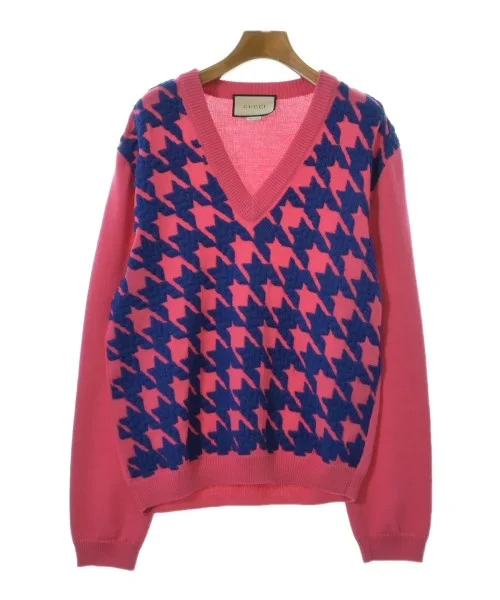 GUCCI Sweaters Ribbed Striped Patterned