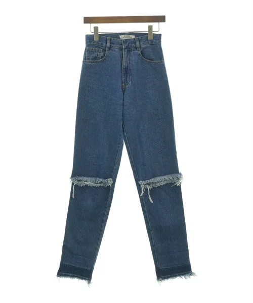 Ksenia Schnaider Jeans Stylish Stone-Wash Denim Jeans