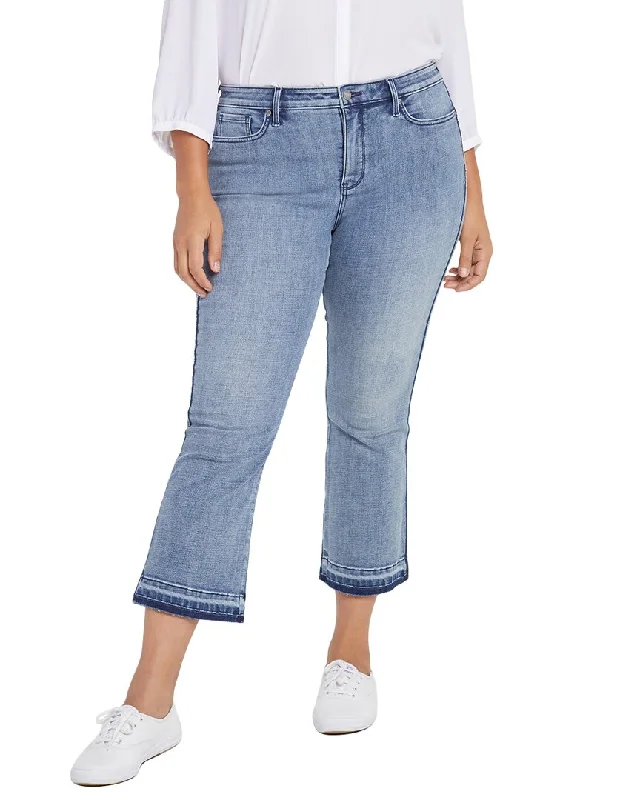 Nydj Plus Fiona Slim Ankle Cut Jean Stylish High-Waist Jeans