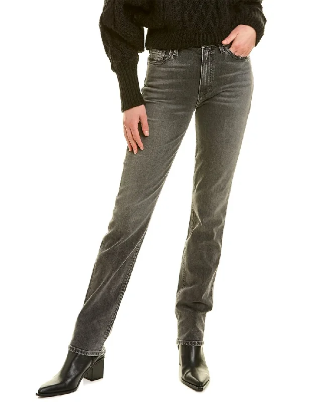 Le Jean Sabine Farrah Wash High-Rise Slim Jean Comfortable Stretch Fit Jeans