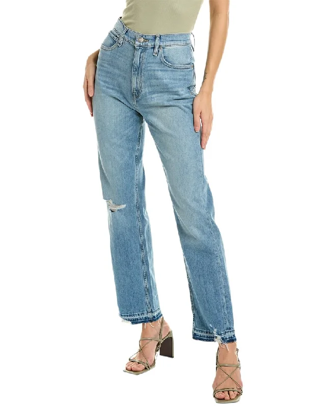 Hudson Jeans Jade Harmonic High-Rise Straight Jean Comfortable Boyfriend Jeans