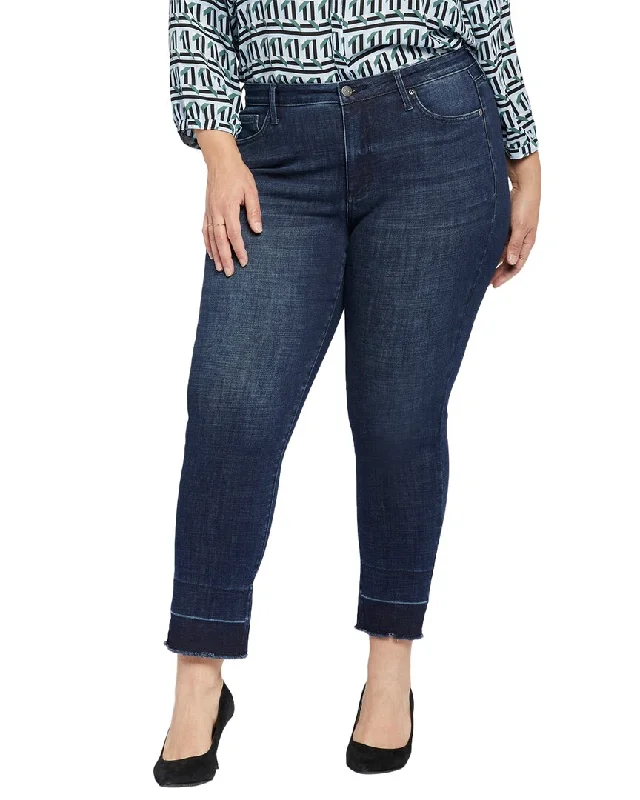 Nydj Plus Sheri Skinny Jean Trendy Layered Pocket Jeans