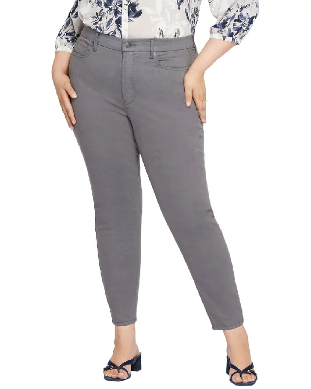 Nydj Plus Ami Waist Match High-Rise Skinny Jean Fashionable Straight Cut Jeans