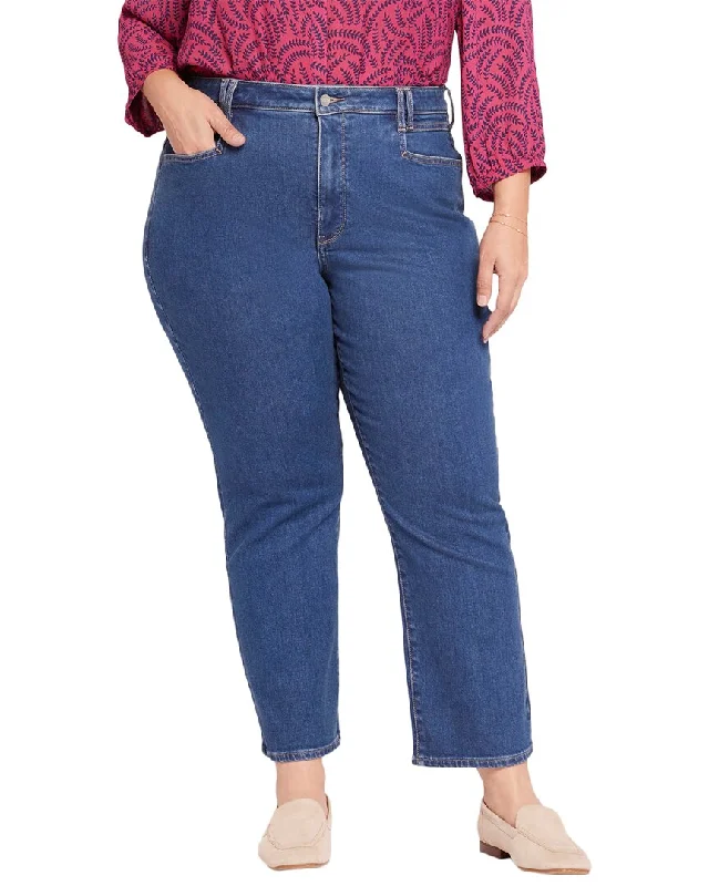 Nydj Plus Relaxed Straight Jean Stylish Plus Size Denim Jeans
