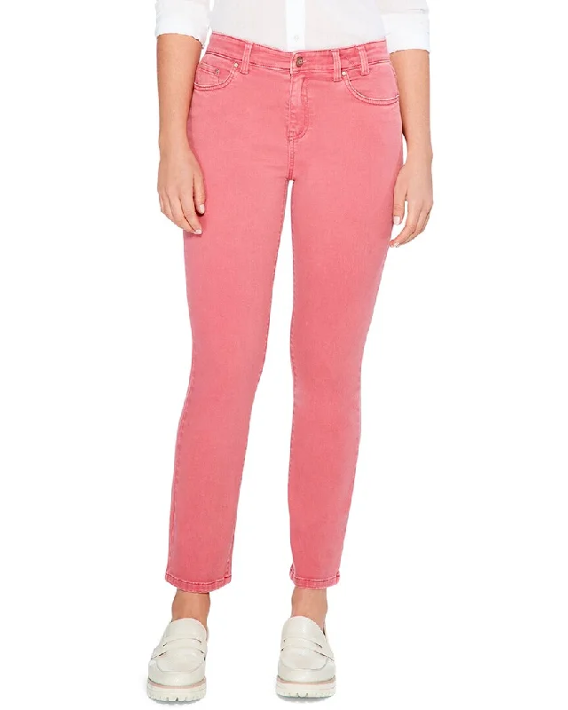 Nic+Zoe Colored Mid Rise Straight Ankle Jean Comfortable Ankle Jeans