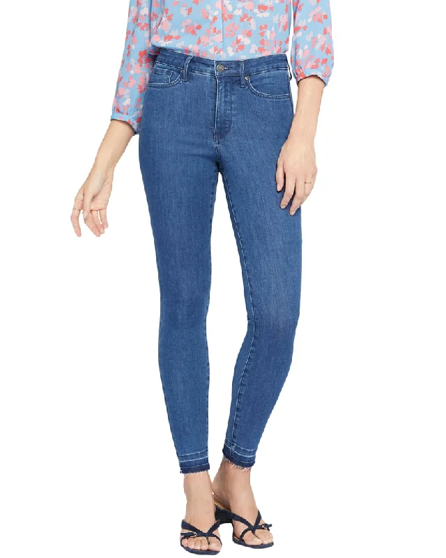 Nydj High-Rise Ami Skinny Released Hem Jean Fashionable Mom Jeans
