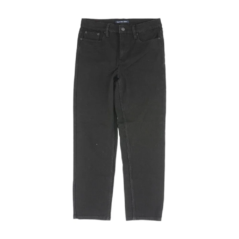 Black Solid Regular Jeans Classic Slim Fit Jeans