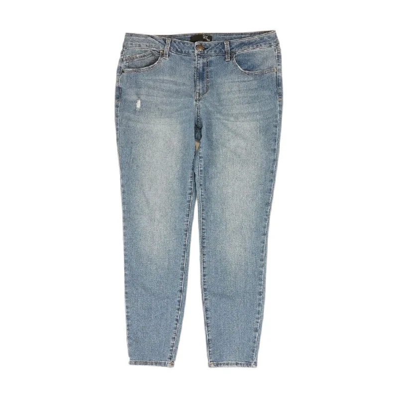 Blue Solid Regular Jeans Fashionable Slim Fit Jeans