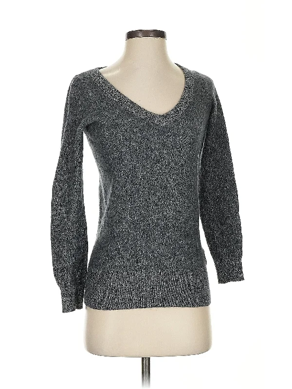 Cashmere Pullover Sweater Spandex Blend Rayon Blend Denim Blend