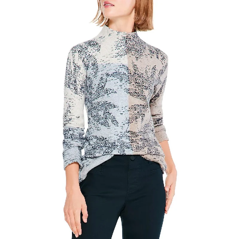 Cozy Up Womens Ribbed Knit Printed Pullover Sweater Cable Knit Ribbed Knit Lace Knit Cozy Up Womens Ribbed Knit Printed Pullover Sweater Cable Knit Ribbed Knit Lace Knit