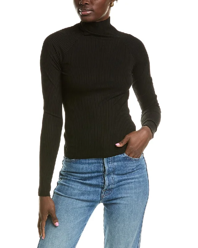 Enza Costa Twist-Back Sweater Machine Wash Dry Clean Hand Wash