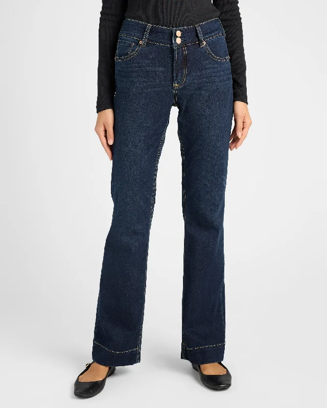 Jaxtyn Trouser Bootcut Jeans Fashionable Mom Jeans