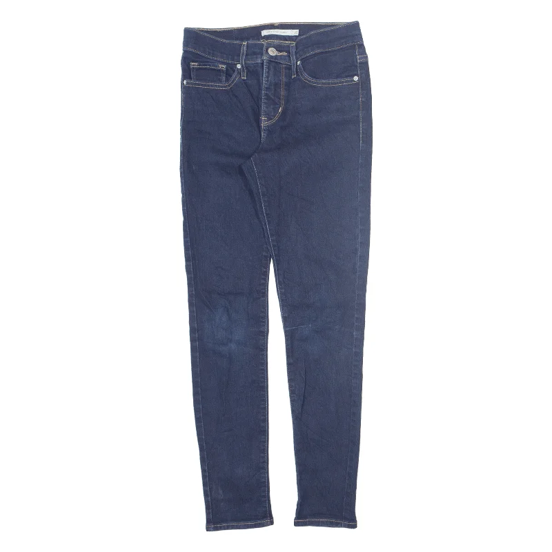 LEVI'S 311 Shaping Jeans Blue Denim Slim Skinny Womens W25 L28 Casual Loose Fit Jeans