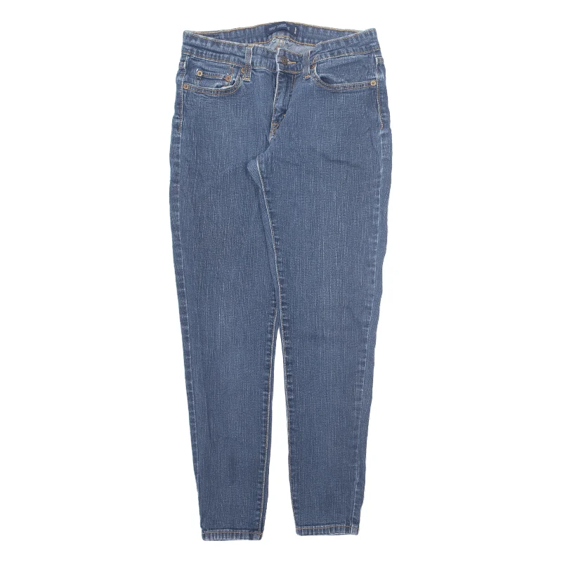 LEVI'S 535 Jeans Blue Denim Regular Jegging Womens W28 L27 Casual Distressed Denim Jeans LEVI'S 535 Jeans Blue Denim Regular Jegging Womens W28 L27 Casual Distressed Denim Jeans