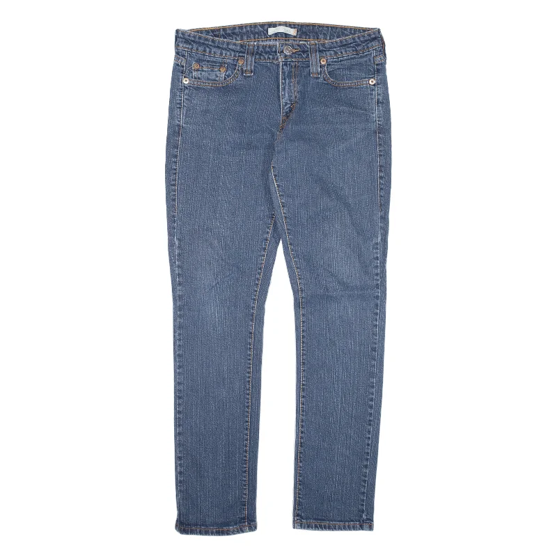 LEVI'S 545 Low Jeans Blue Denim Slim Skinny Womens W30 L30 Chic Rolled Cuff Denim Jeans LEVI'S 545 Low Jeans Blue Denim Slim Skinny Womens W30 L30 Chic Rolled Cuff Denim Jeans