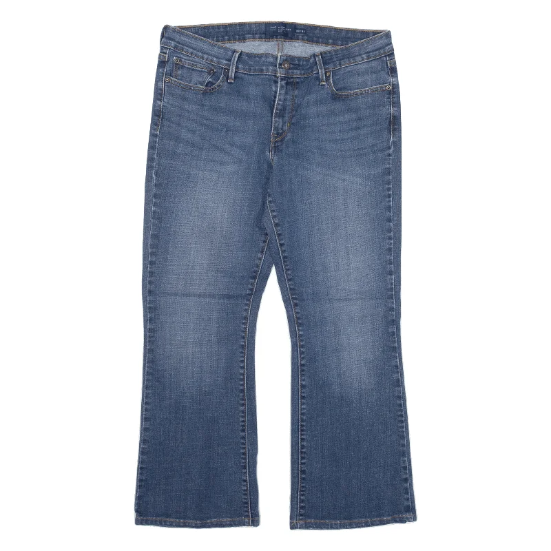 LEVI'S Jeans Blue Denim Classic Bootcut Womens W31 L25 Comfortable Straight-Legged Denim