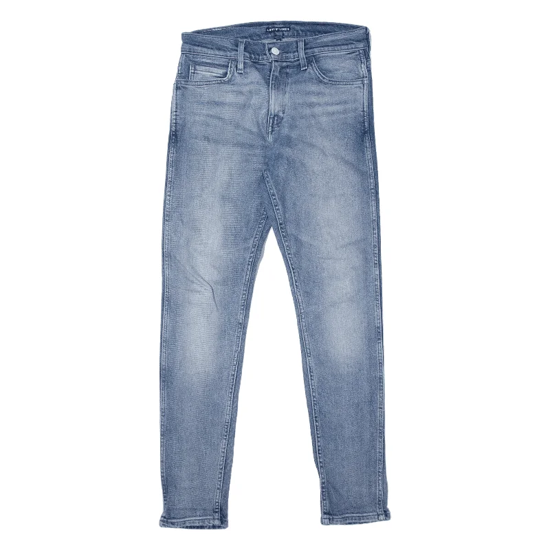 LEVI'S LINE 8 Jeans Blue Denim Slim Skinny Stone Wash Womens W28 L32 Trendy Button-Up High-Waist Jeans