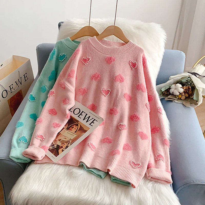 Love sweater sweet sweater top  5069 Welt Pockets Slit Pockets Flap Pockets