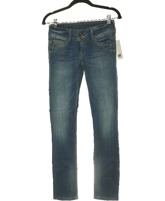 PEPE JEANS Trendy Wide-Leg High-Waist Denim
