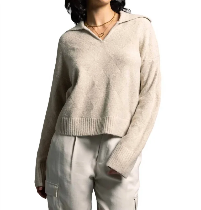 Prudence Sweater In Moonstruck Stylish Fashionable Trendy
