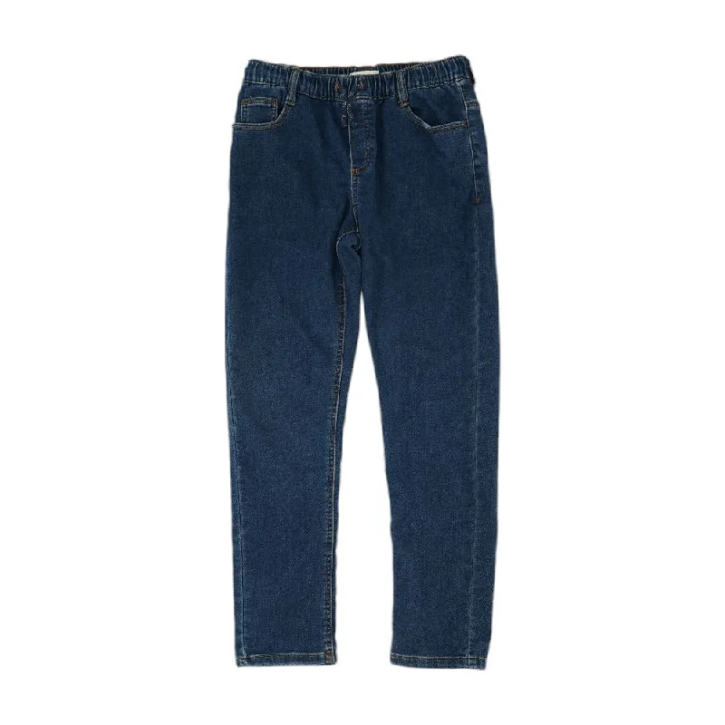 Solid Jeans Chic Faded Blue Jeans