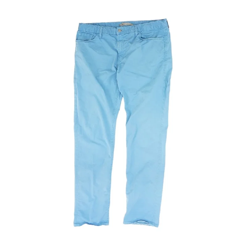 Solid Regular Jeans Fashionable Straight Fit Denim