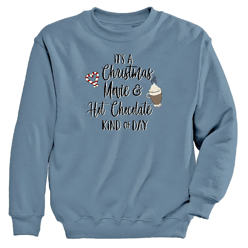 Christmas Day Women's Sweatshirt Hoodie with Exposed Zipper Edgy Industrial