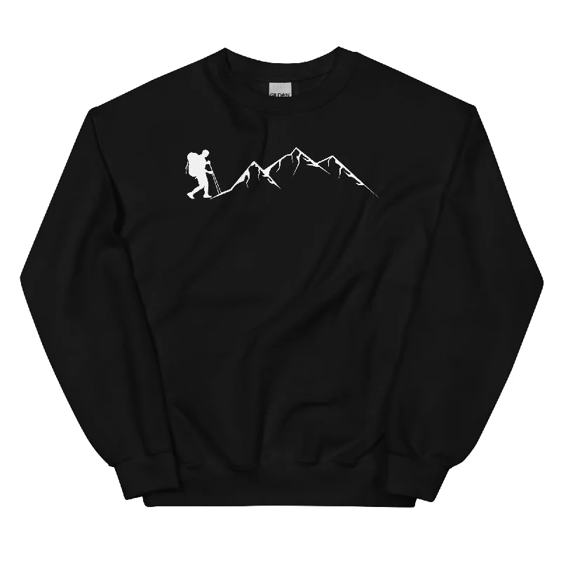 Berge - Wandern - Sweatshirt (Unisex) Hoodie with Drawcord Adjustable Secure