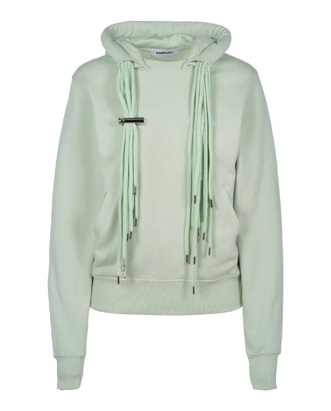 AMBUSH Womens Multicord Hoodie Hoodie with Puffed Sleeves Voluminous Trendy