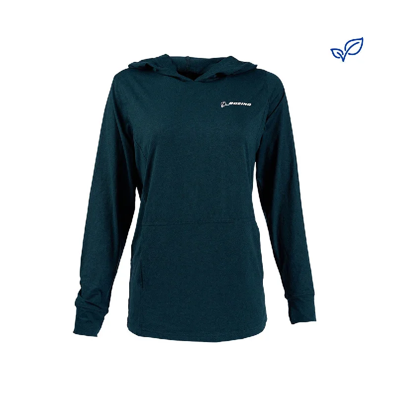 Boeing Women's Trek Hoodie Hoodie with Relaxed Fit Easy Casual