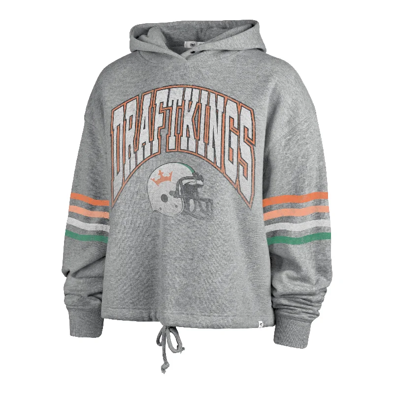 DraftKings x '47 Women's Bennett Hoodie Hoodie with Zipper Versatile Modern