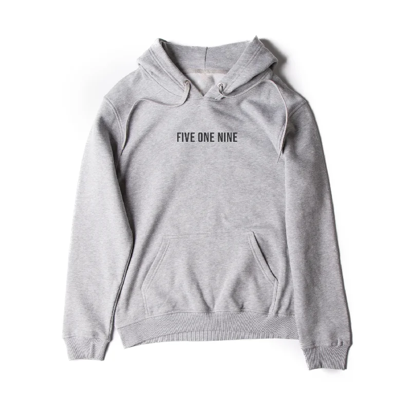 FIVE ONE NINE HOODIE (UNISEX) Hoodie with Strings Custom Fit Adjustable