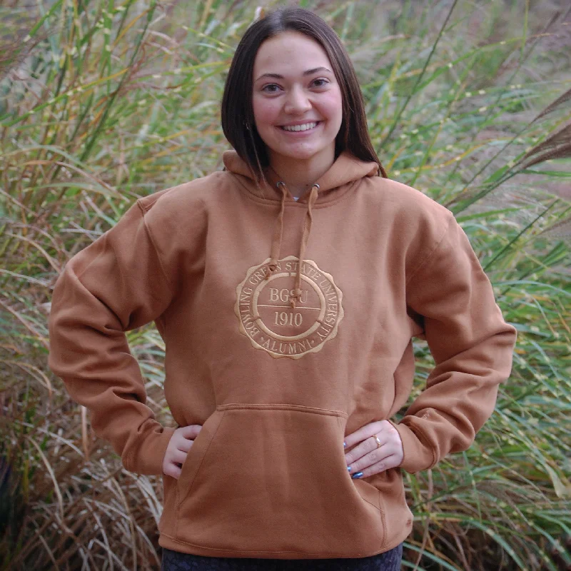 Gear Bowling Green State University Alumni Big Cotton Hoodie Zip Hoodie Drawstring Kangaroo Pocket