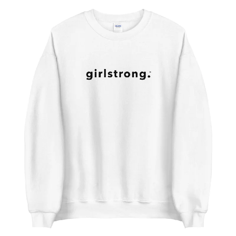 THE ESSENTIAL UNISEX SWEATSHIRT WHITE Hoodie with Stripes Bold Sporty