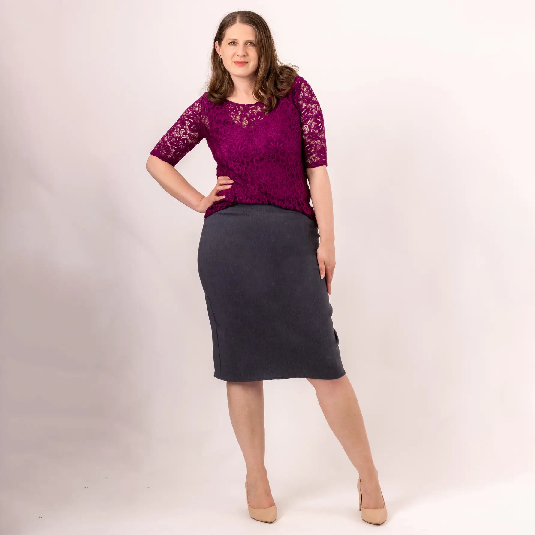Kelly Skirt velvet skirt sumptuous