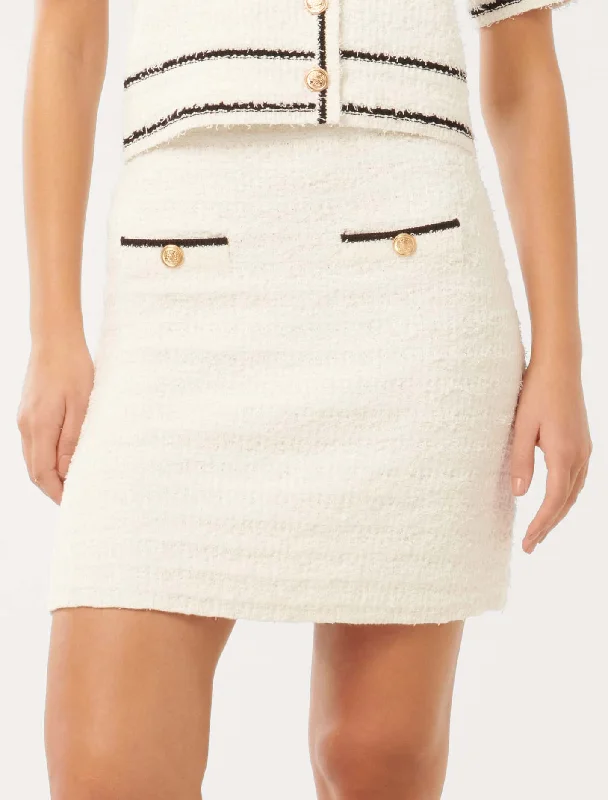 Margot Knitted Skirt mini skirt trendy