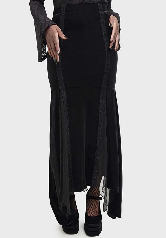 Morose | SKIRT high slit skirt