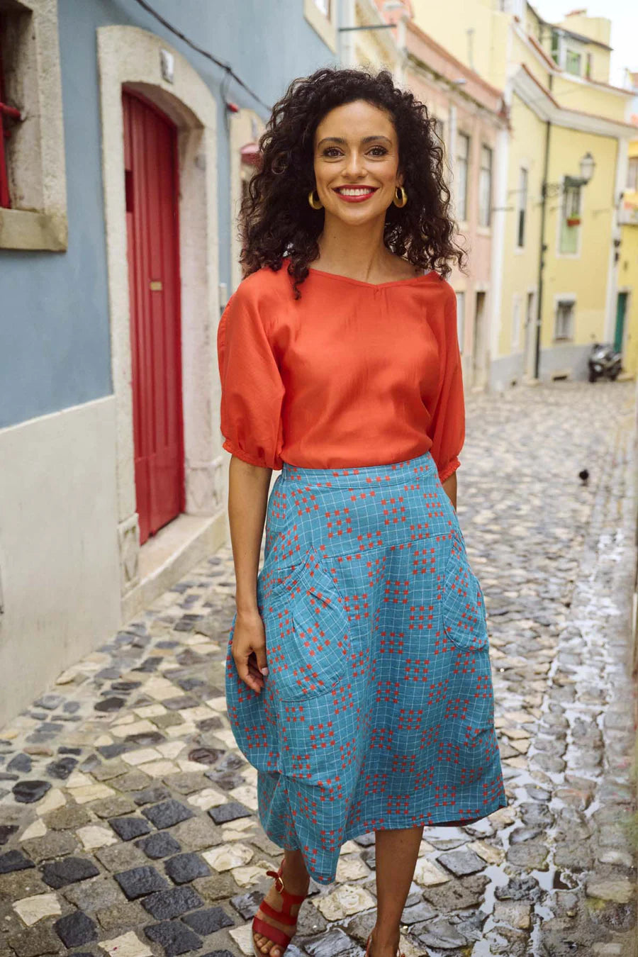 ODP Milwaukee Network Skirt midi skirt versatile
