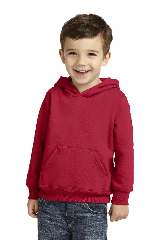 Port & Company Toddler Core Fleece Pullover Hooded Sweatshirt. CAR78TH Hoodie with Patch Decorative Personalized