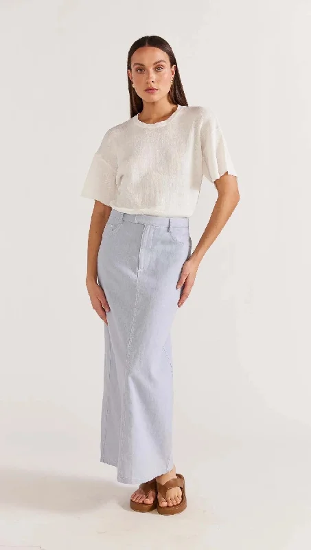 Staple the Label Harvest Midi Skirt chiffon skirt airy