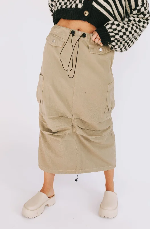 Tough Luck Cargo Skirt velvet skirt rich