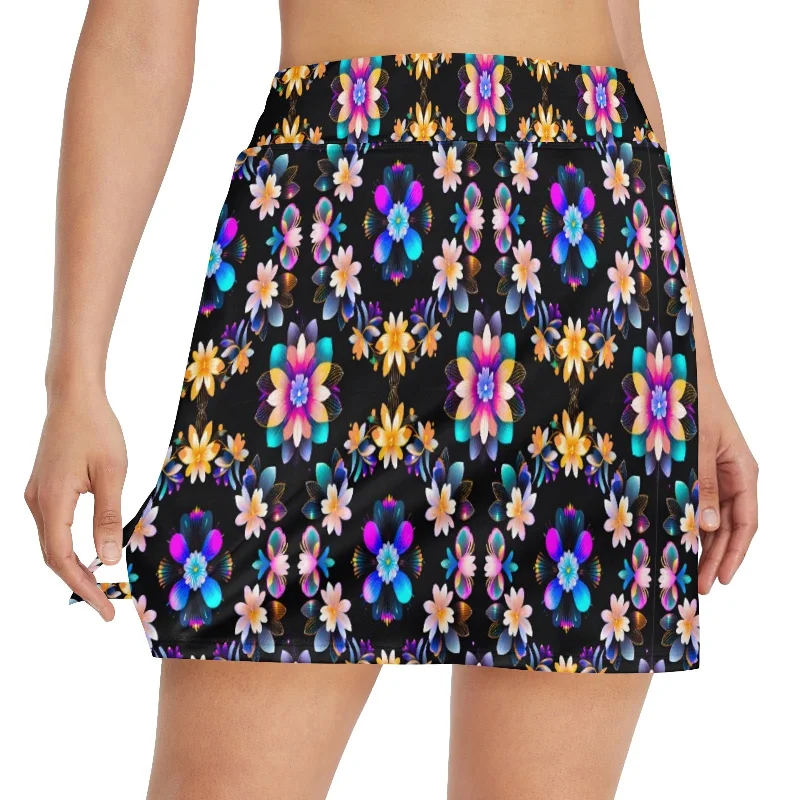 Women's Golf Skirt with Pocket (D64) lace skirt romantic