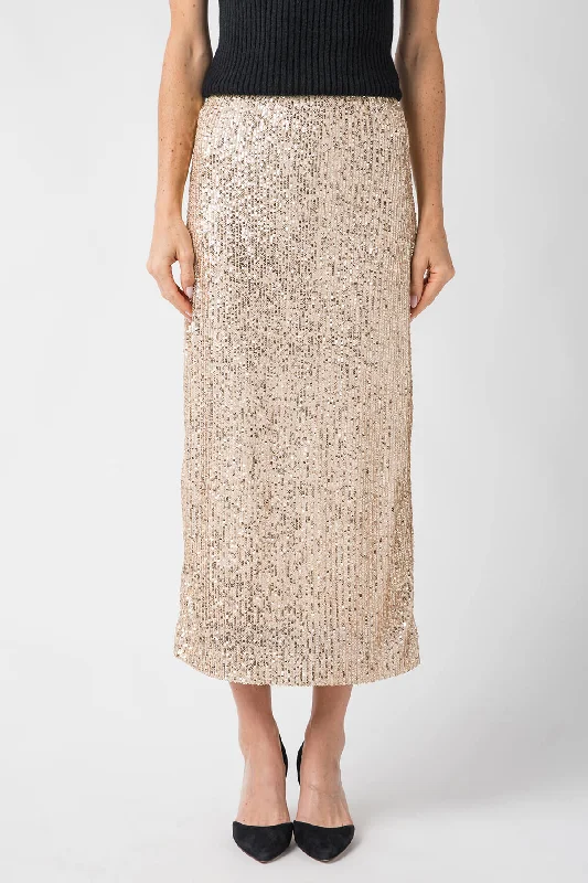 Z Supply Saturn Sequin Skirt satin skirt smooth